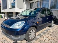 Gebraucht Ford Fiesta 80 PS (58 kW) 2002 Blau Kleinwagen