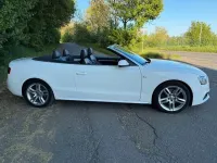 Usata Audi A5 Cabriolet S-Line 245 CV (180 kW) 2013 Bianco Cabrio