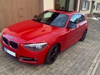 Gebraucht BMW 116 Efficient Dynamics 116 PS (85 kW) 2013 Rot Kleinwagen