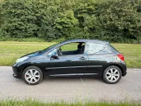 Gebraucht Peugeot 207 120 PS (88 kW) 2007 Schwarz Limousine