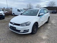 Gebraucht VW Golf VII Trendline 105 PS (77 kW) 2013 Weiß Kombi