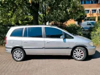 Gebraucht Opel Zafira 125 PS (91 kW) 2003 Silber Van / Kleinbus