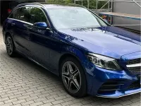 Gebraucht Mercedes C220 AMG line 194 PS (142 kW) 2020 Blau Kombi