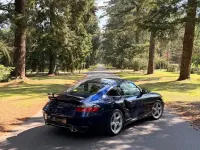 Gebraucht Porsche 996 Turbo 450 PS (330 kW) 2004 Blau Coupé