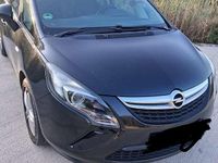Gebraucht Opel Zafira Edition 101 PS (74 kW) 2013 Schwarz Van / Kleinbus
