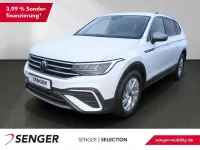 Gebraucht VW Tiguan Allspace Life 200 PS (147 kW) 2022 Pure white SUV