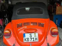 Gebraucht VW Käfer 50 PS (36 kW) 1974 Rot Cabrio