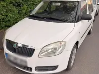 Gebraucht Skoda Roomster 69 PS (50 kW) 2007 Weiß Van / Kleinbus