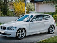 Brugt BMW 116 122 HK (89 kW) 2009 Hvid Hatchback