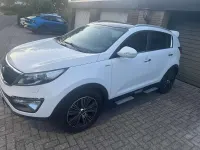 Gebraucht Kia Sportage Platinum Edition 184 PS (135 kW) 2015 (hw2) deluxeweiss met. SUV