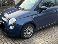 Gebraucht Fiat 500 86 PS (63 kW) 2012 Blau Kleinwagen