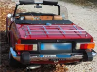 Gebraucht Triumph TR5 95 PS (69 kW) 1976 Rot Cabrio