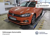 Gebraucht VW Polo United 80 PS (58 kW) 2020 4m energetic orange metallic Kleinwagen