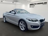 Gebraucht BMW 220 Sport Line 184 PS (135 kW) 2018 Silber Cabrio