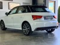 Gebraucht Audi A1 Sportback S-Line 125 PS (91 kW) 2016 Gletscherweiß metallic Kleinwagen