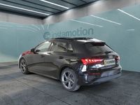 Gebraucht Audi A3 Sportback S-Line 150 PS (110 kW) 2023 Schwarz Kleinwagen