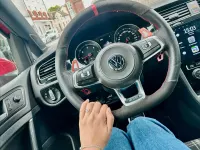 Gebraucht VW Golf VII GTD 184 PS (135 kW) 2018 Rot Kombi