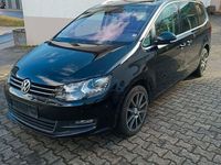Gebraucht VW Sharan Highline 140 PS (102 kW) 2011 Schwarz Van / Kleinbus