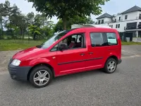 Gebraucht VW Caddy 80 PS (58 kW) 2009 Rot Van / Kleinbus