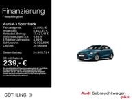 Gebraucht Audi A3 Ambiente 150 PS (110 kW) 2022 Atollblau metallic Limousine