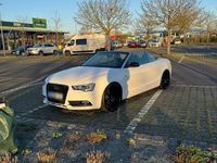 Gebraucht Audi A5 Cabriolet S-Line 170 PS (125 kW) 2013 Weiß Cabrio