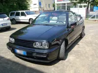 Gebraucht VW Golf Cabriolet GTI 115 PS (84 kW) 1994 Schwarz Cabrio