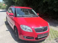 Gebraucht Skoda Fabia 85 PS (62 kW) 2010 Rot Kombi