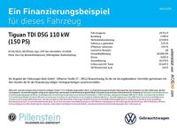 Gebraucht VW Tiguan Life 150 PS (110 kW) 2022 Deep black perleffekt SUV