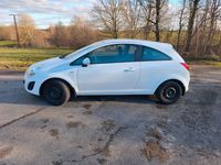 Gebraucht Opel Corsa Edition 69 PS (50 kW) 2011 Weiß Kleinwagen
