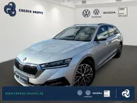 Gebraucht Skoda Octavia Clever 150 PS (110 kW) 2022 Brilliantsilber metallic Kombi