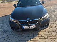 Gebraucht BMW 218 Advantage 136 PS (100 kW) 2017 Schwarz Cabrio