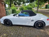 Second-hand Porsche Boxster 227 CP (166 kW) 2004 Alb Cabrio