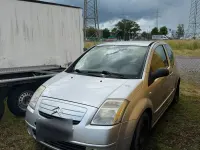 Gebraucht Citroën C2 60 PS (44 kW) 2006 Silber Kleinwagen