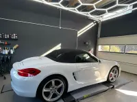 Second-hand Porsche Boxster 315 CP (231 kW) 2013 Alb Cabrio