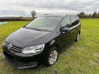 Gebraucht VW Sharan Comfortline 140 PS (102 kW) 2014 Schwarz Van / Kleinbus
