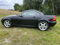 Gebraucht Mercedes SLK200 163 PS (119 kW) 2000 Schwarz Cabrio
