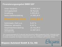 gebraucht BMW 520 d AUTOMATIK NAV XENON PANODACH SHZ TEMPOMAT ALU PDC vo+hi