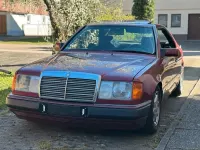 Second-hand Mercedes E300 180 CP (132 kW) 1992 Roșu Coupe