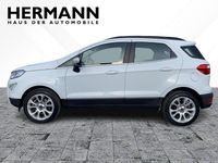 Gebraucht Ford Ecosport Titanium 125 PS (91 kW) 2022 Frost weiss (weiß) SUV