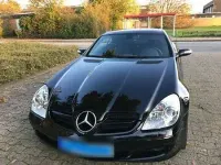 Gebraucht Mercedes SLK200 163 PS (119 kW) 2006 Schwarz Cabrio