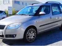 Gebraucht Skoda Roomster Comfort 105 PS (77 kW) 2007 Gelb Van / Kleinbus