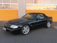 Gebraucht Mercedes SL280 193 PS (141 kW) 1997 Schwarz Cabrio