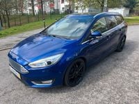 Second-hand Ford Focus ST-Line 150 CP (110 kW) 2015 Albastru Break