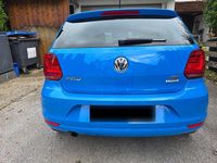 Occasion VW Polo LOUNGE 90 ch (66 kW) 2015 Bleue Berline