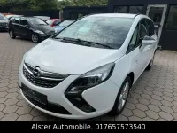 Gebraucht Opel Zafira Tourer drive 136 PS (100 kW) 2016 Schneeweiss/olympic/summit whi Van / Kleinbus