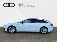 Gebraucht Audi A6 S-Line 265 PS (194 kW) 2024 Gletscherweiß metallic Kombi