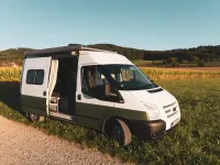 Gebraucht Ford Transit 102 PS (75 kW) 2012 Weiß Van / Kleinbus