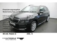 Gebraucht Skoda Kamiq Style 116 PS (85 kW) 2020 Schwarzmagic perleffekt (metallic) SUV