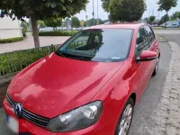 Gebraucht VW Golf VI 122 PS (89 kW) 2009 Rot Kombi