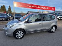 Gebraucht Nissan Note Acenta 88 PS (64 kW) 2010 Silber Kleinwagen